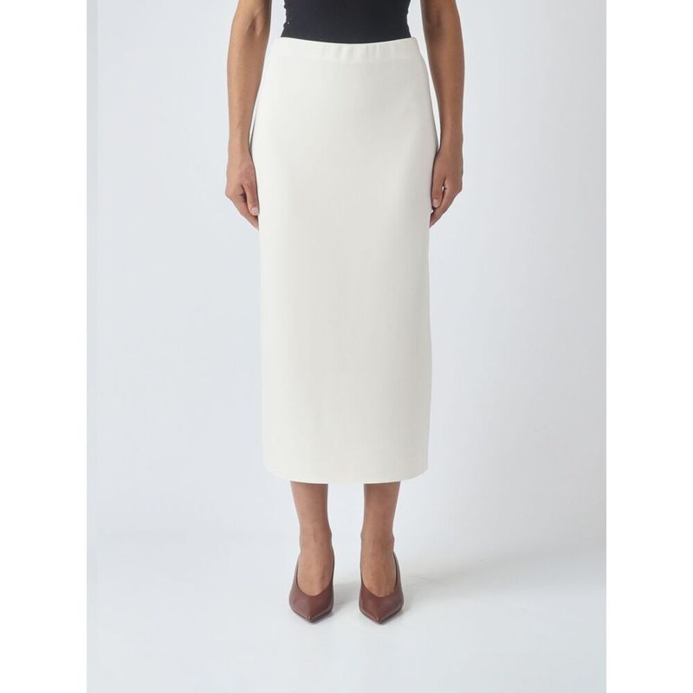 Meimeij Women Meimeij High-Waisted Midi Pencil Skirt With Rear Slit